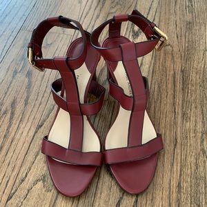 Paul Andrew Dark Red/Maroon Heels
